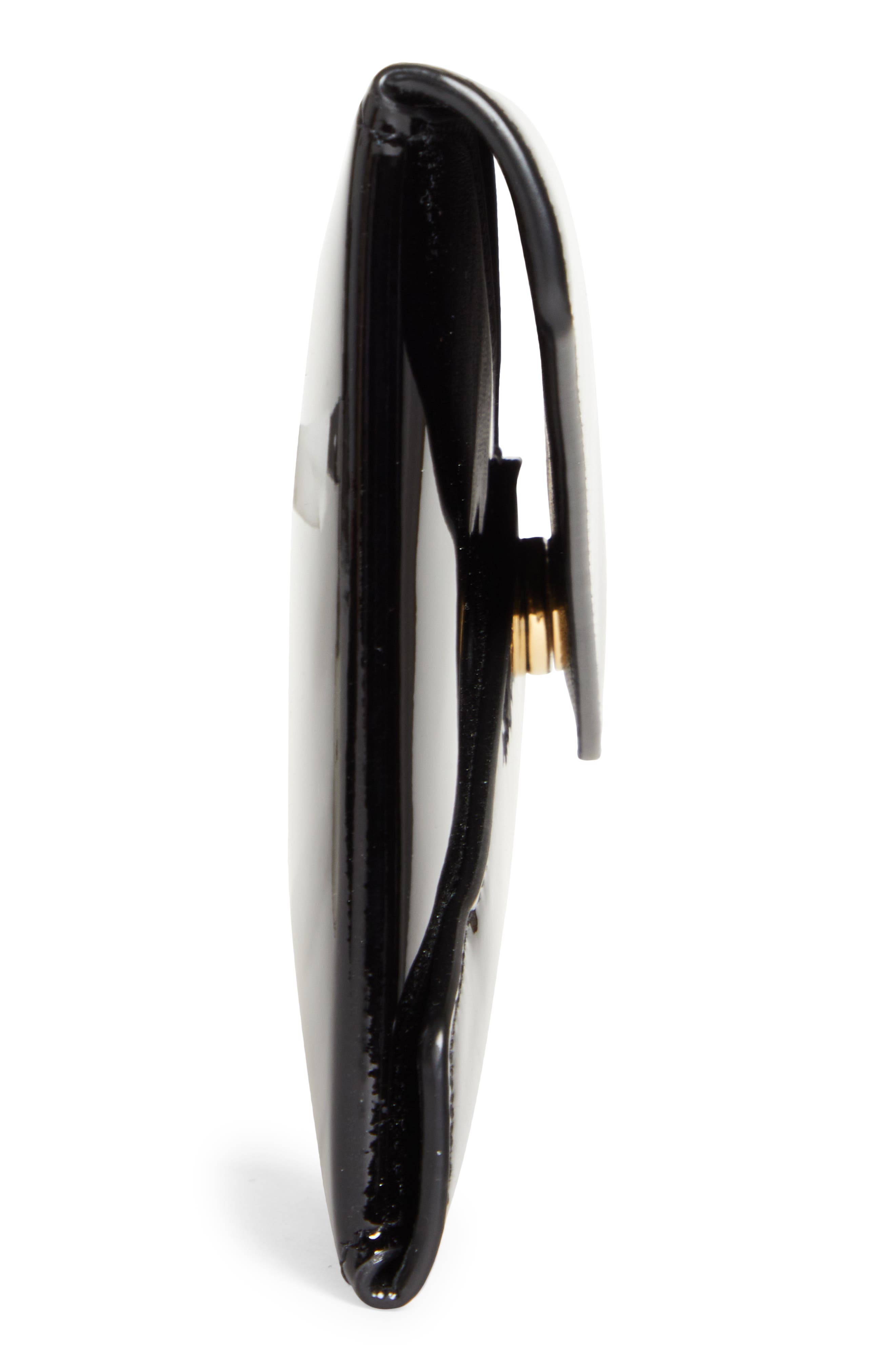 Saint Laurent Paloma Patent Leather Envelope Clutch, Alternate, color, 