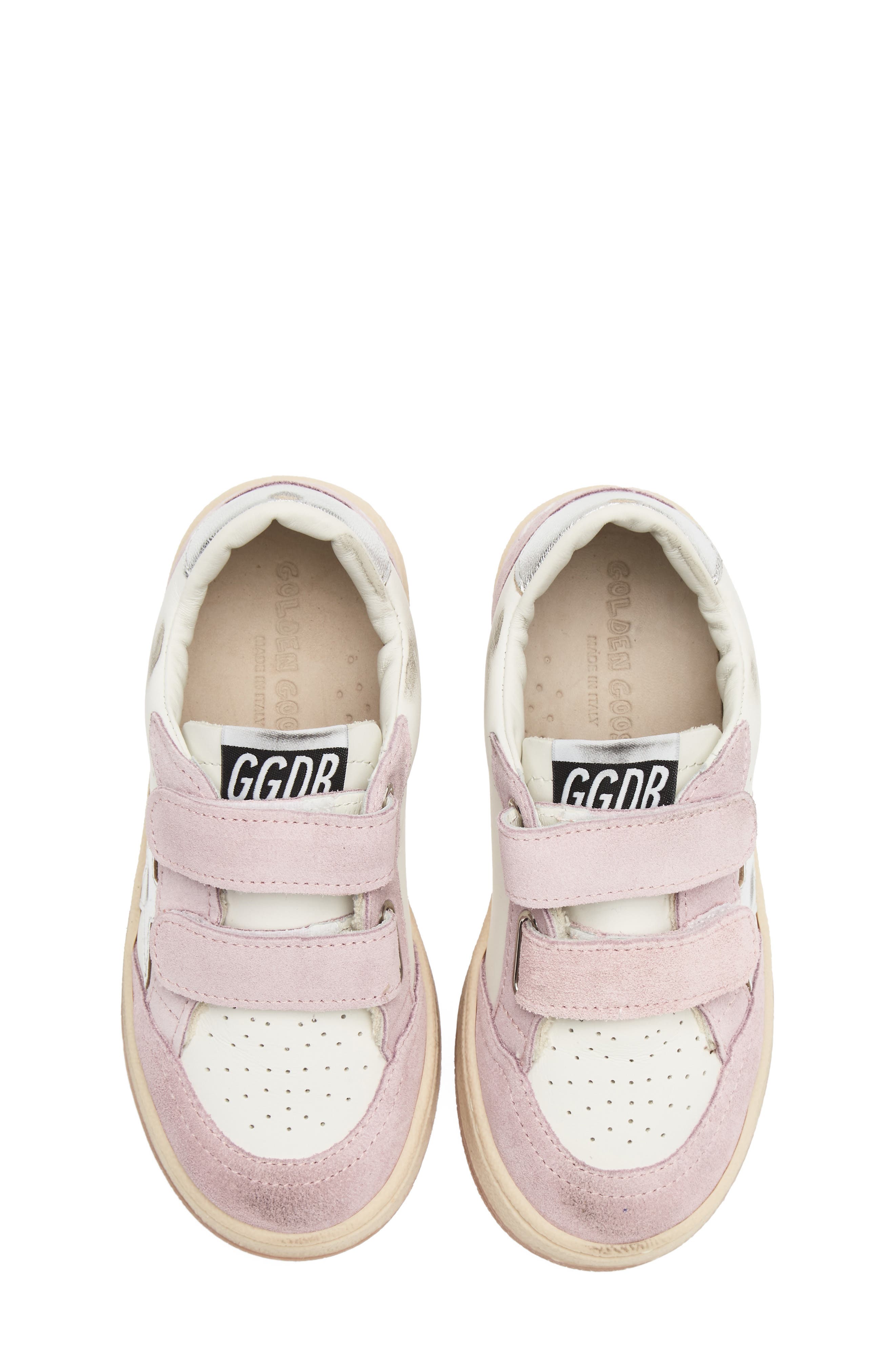 Kids' Ball Star Sneaker, Alternate, color, WHITE/ LILAC/ SILVER