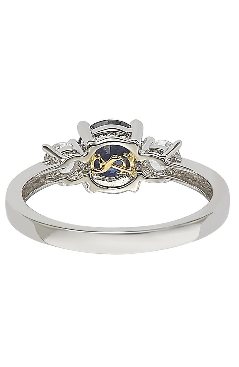SUZY LEVIAN White & Blue Sapphire Ring, Alternate, color, Blue