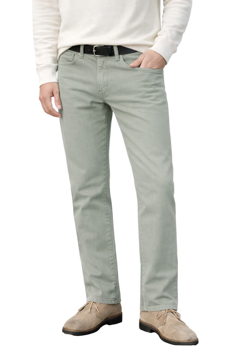 Jimmy Slim Straight Leg Jeans, Main, color, MOSS