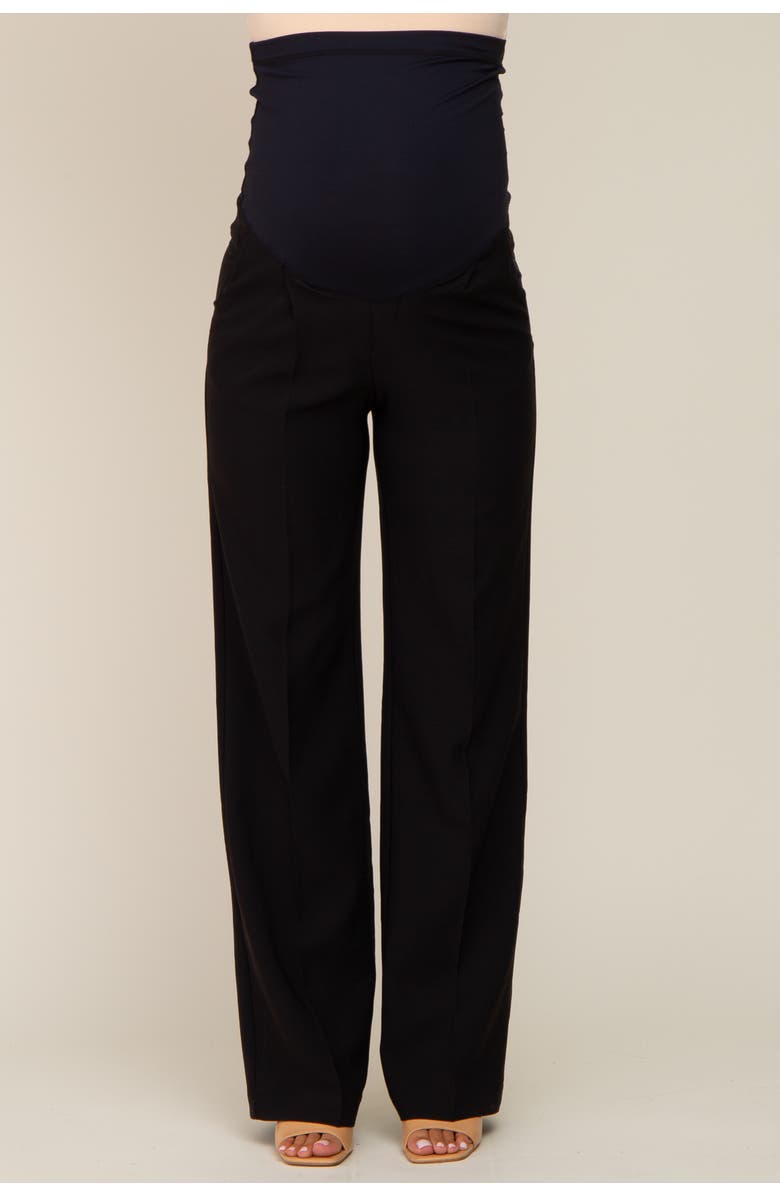 PinkBlush Straight Leg Maternity Dress Pants, Alternate, color,