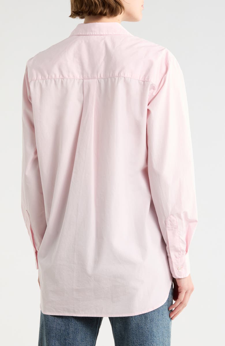 Frank & Eileen Joedy Cotton Button-Up Shirt, Alternate, color, Solid Vintage Rose