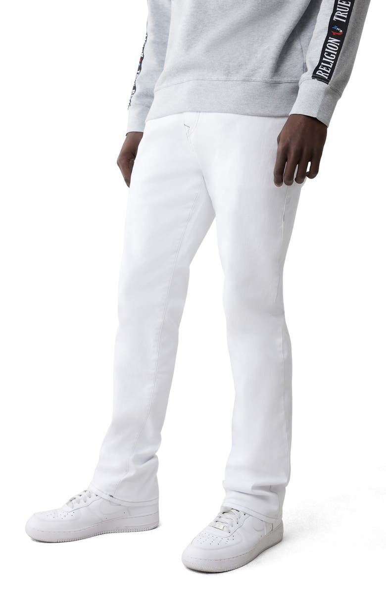 True Religion Ricky Flap Pocket Straight Jeans, Alternate, color, 