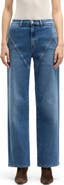 7 For All Mankind Stovepipe Straight Leg Jeans