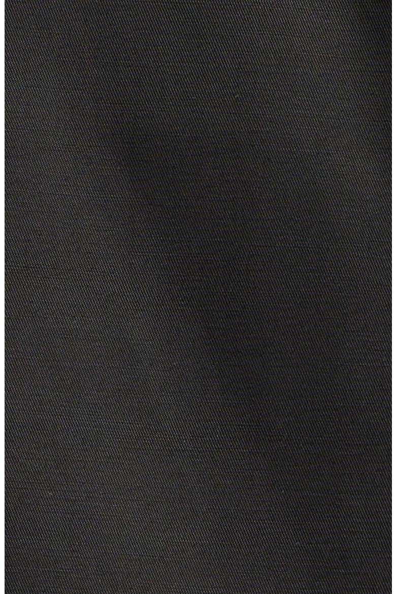 Cotton Blend Coat with Removable Hood, Alternate, color, BLACK