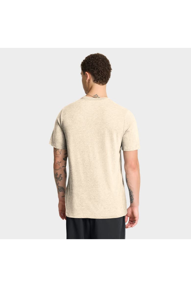 Men's Nike Natural New York Mets Wordmark Tri-Blend T-Shirt, Alternate, color, Natural