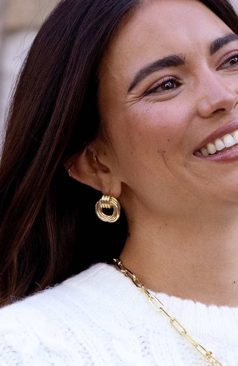 Brook and York Meg Knot Drop Earrings, Alternate, color, Gold