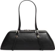 Marni East/West Duffle Leather Shoulder Bag