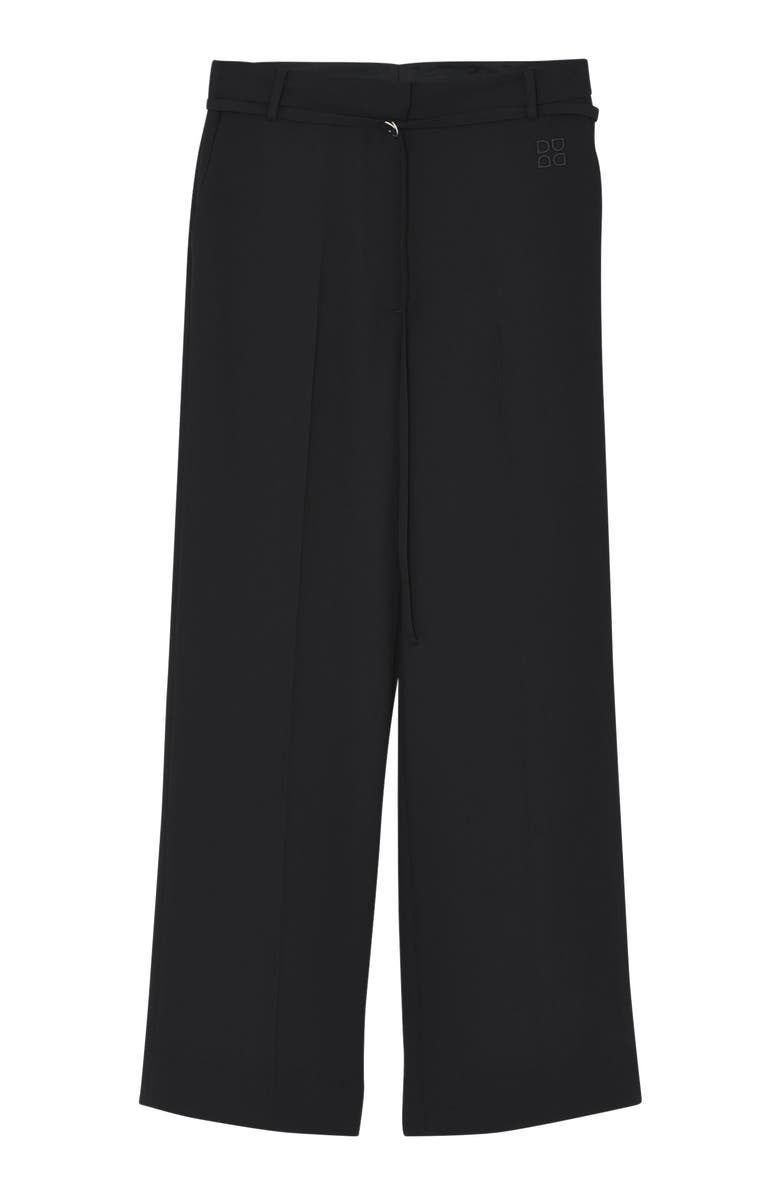 DAY Birger et Mikkelsen Elina Gabardine Wide Leg Pants, Alternate, color, Black
