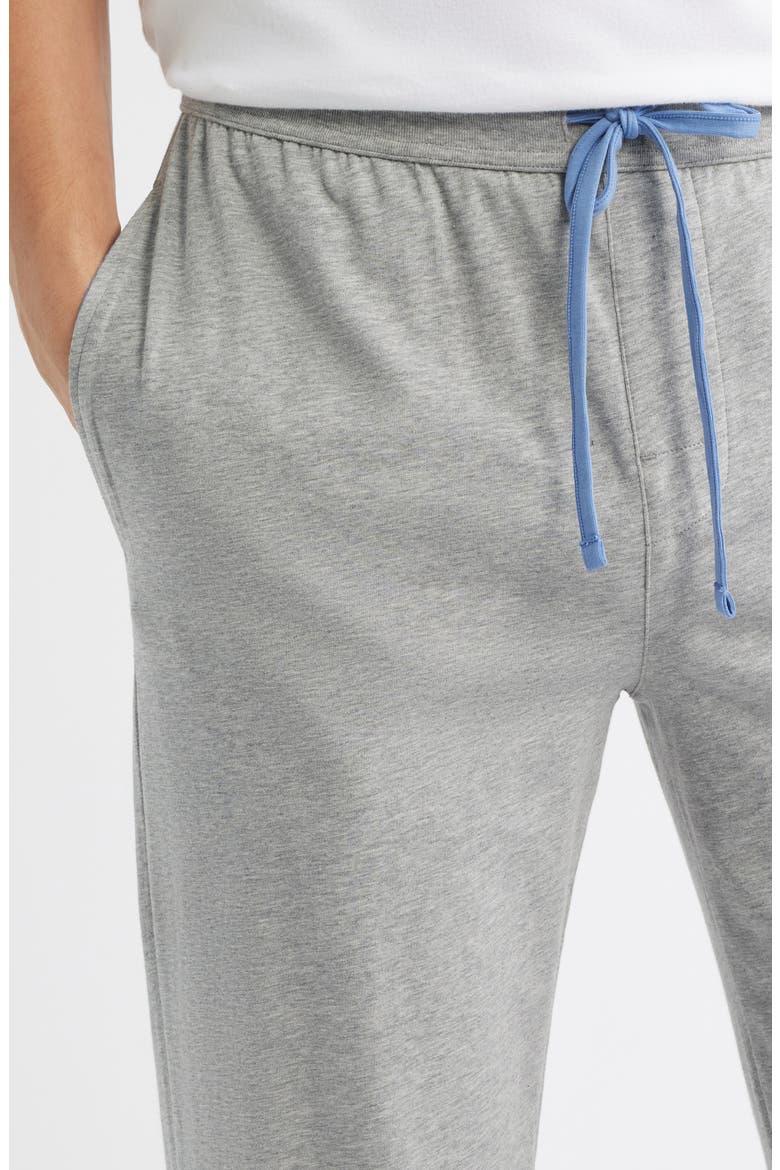 Mix Match Stretch Cotton Pajama Joggers, Alternate, color, MEDIUM GREY
