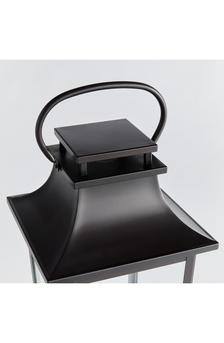 Napa Home & Garden Maurice Outdoor Lantern Candle Holder Large, Alternate, color, Black