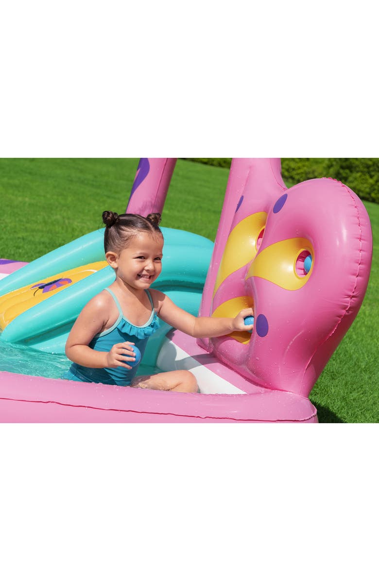 H2OGO! Inflatable Water Play Center & Pool, Butterfly Wonder, Alternate, color, Multicolored