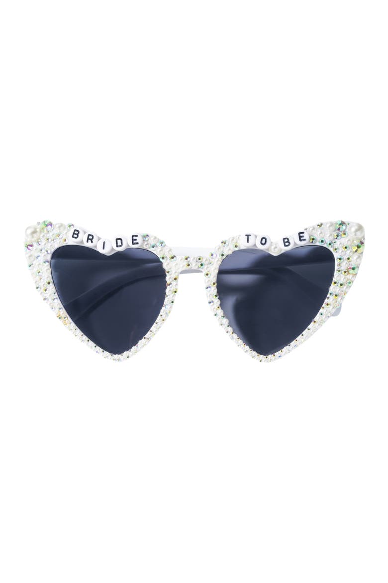 Bride To Be Sunnies, Main, color, White