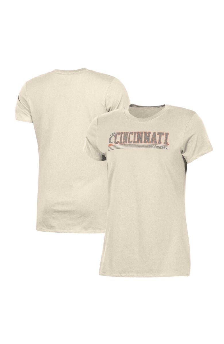 Champion Women's Champion Cream Cincinnati Bearcats Classic T-Shirt, Main, color, Cream