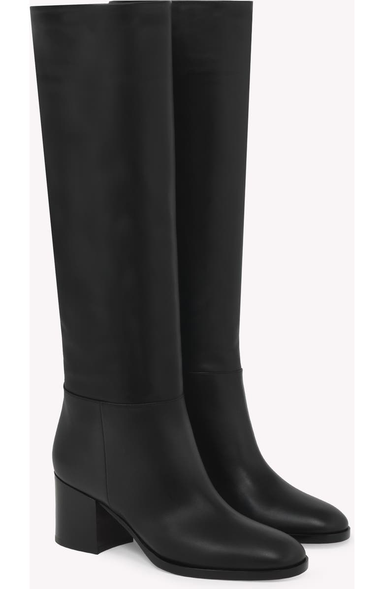 Gianvito Rossi Santiago 60 Boots, Alternate, color, Black
