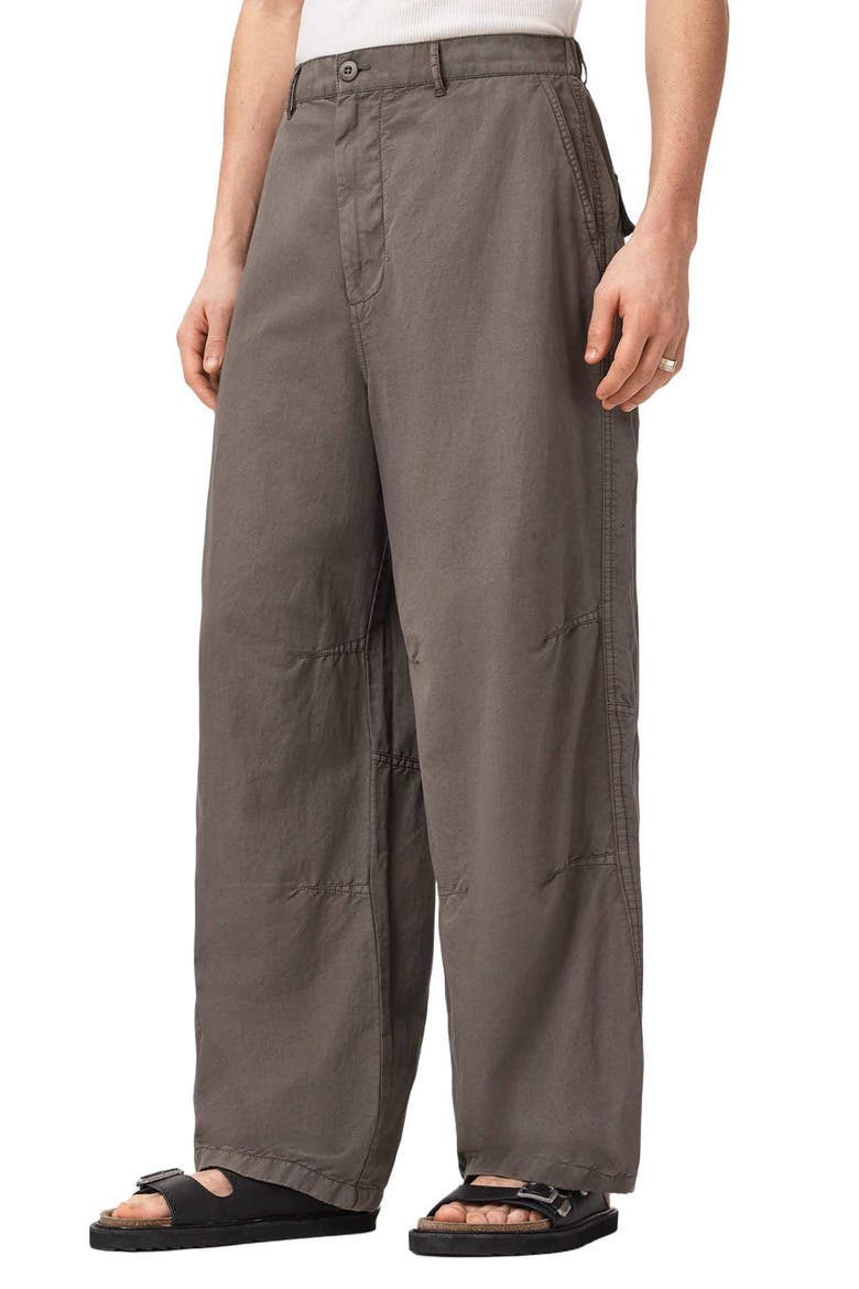 Echo Wide Leg Trousers, Main, color, GULL GREY