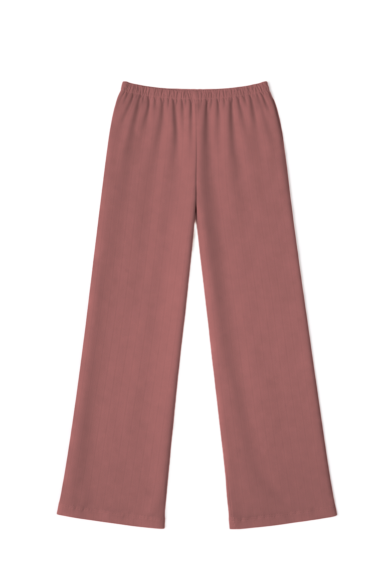 Hilda Pointelle Pant, Alternate, color, Petal
