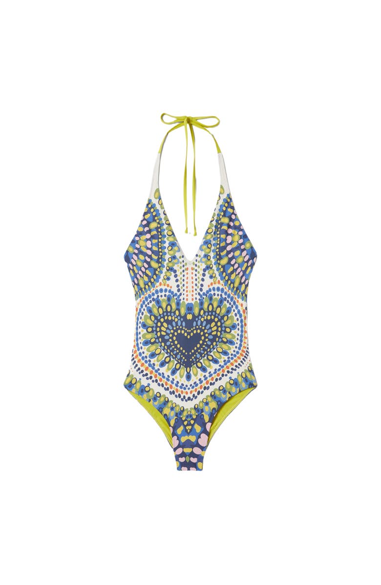 La DoubleJ Sexy Swimsuit Chakra Placée Multicolor, Alternate, color, Chakra Placée Multicolor
