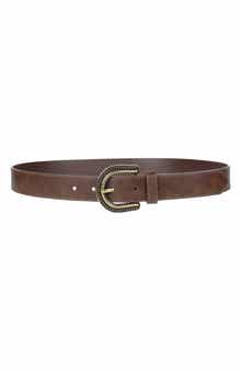 Linea Pelle Western Buckle Belt