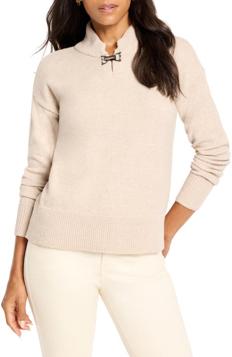 Cozy Riding Cotton Blend Sweater
