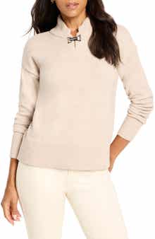 NIC+ZOE Cozy Riding Cotton Blend Sweater