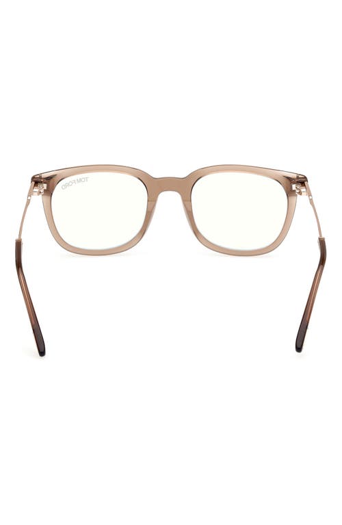 Tom Ford 50mm Square Blue Light Blocking Glasses