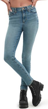 GUESS 1981 High Waist Ankle Skinny Jeans