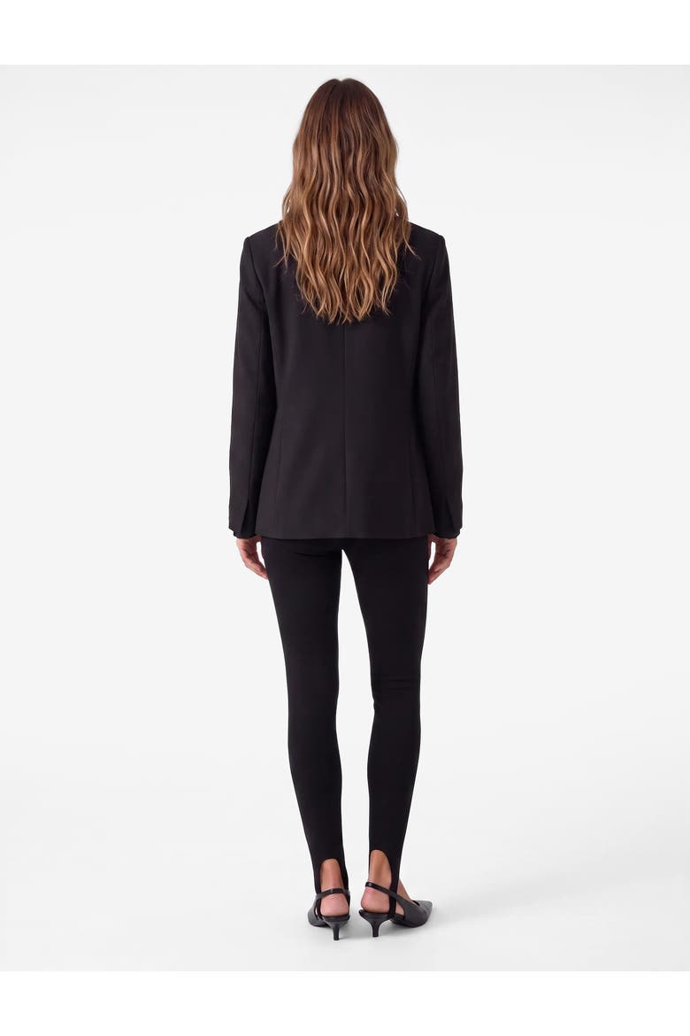 Leggings With Foot Strap Detail, Alternate, color, BLACK