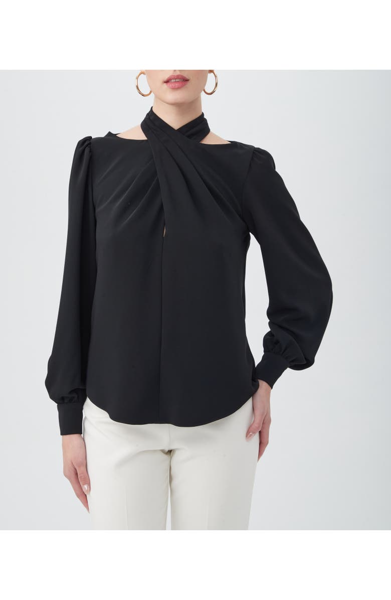 Trina Turk Kanai Top, Main, color, Black