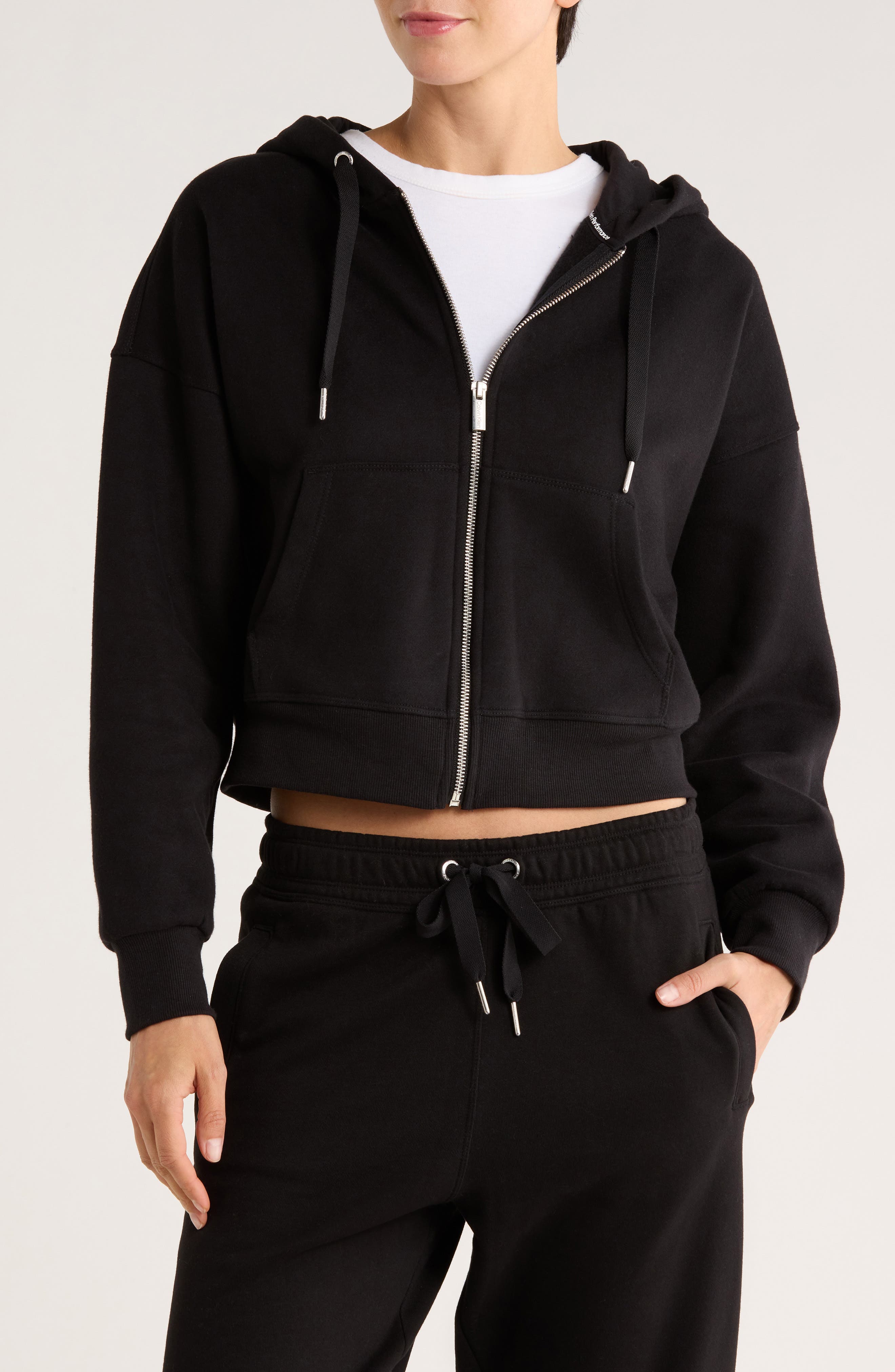 CALVIN KLEIN PERFORMANCE Fleece Full Zip Hoodie