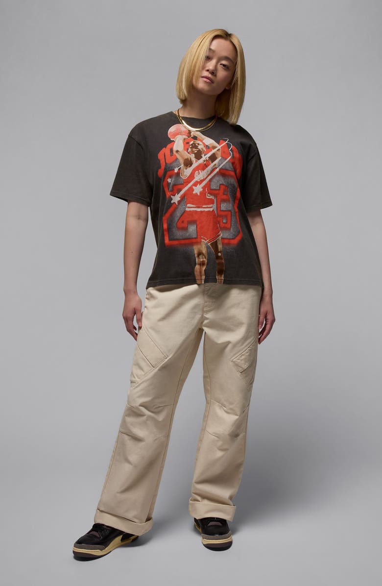 Jordan Shooting Threes Graphic T-Shirt, Alternate, color, 