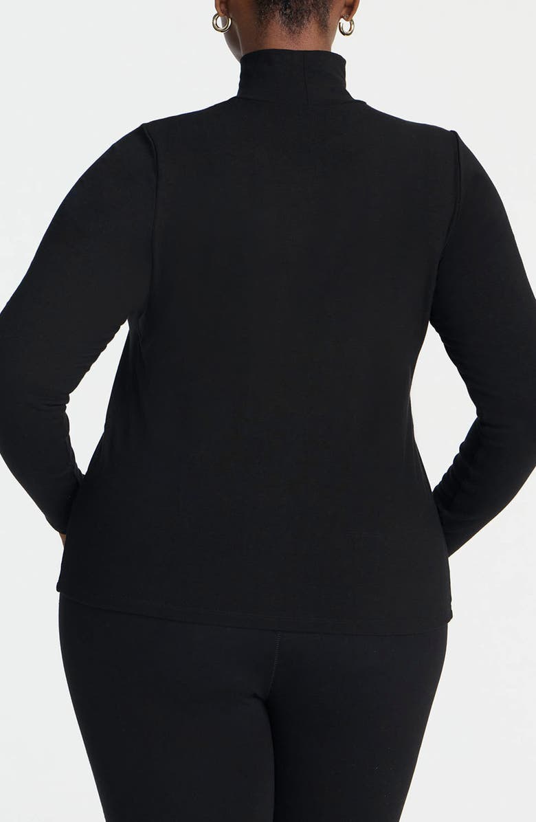 ELOQUII Turtleneck Top, Alternate, color, 