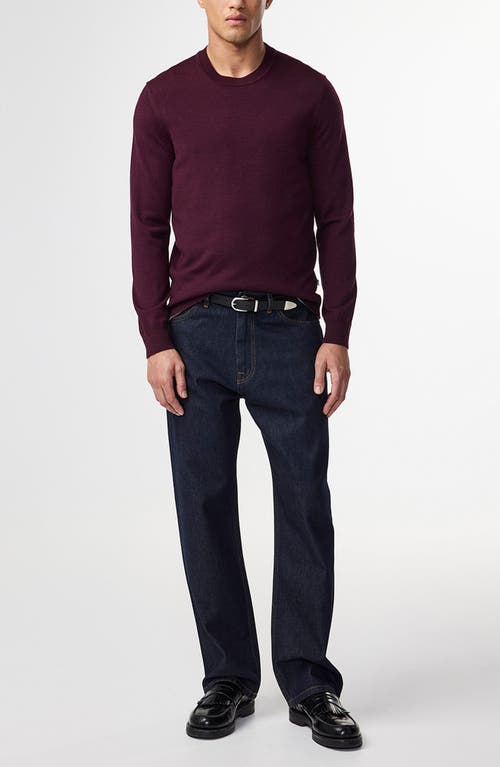 Nn07 Ted 6605 Wool Sweater In Burgundy