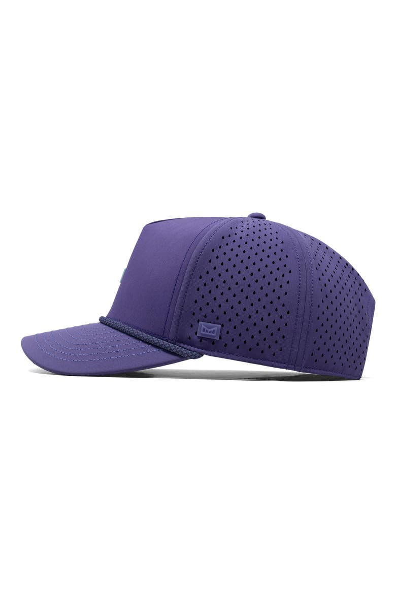 Odysea Rope Bulls Icon Hydro Performance Snapback Hat, Alternate, color, PURPLE HAZE