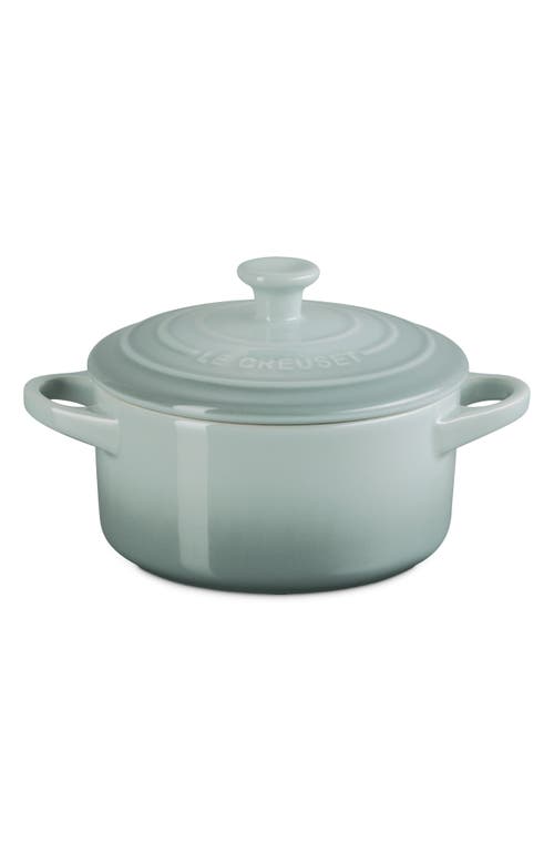 Le Creuset 24-ounce Mini Stoneware Cocotte In Sea Salt