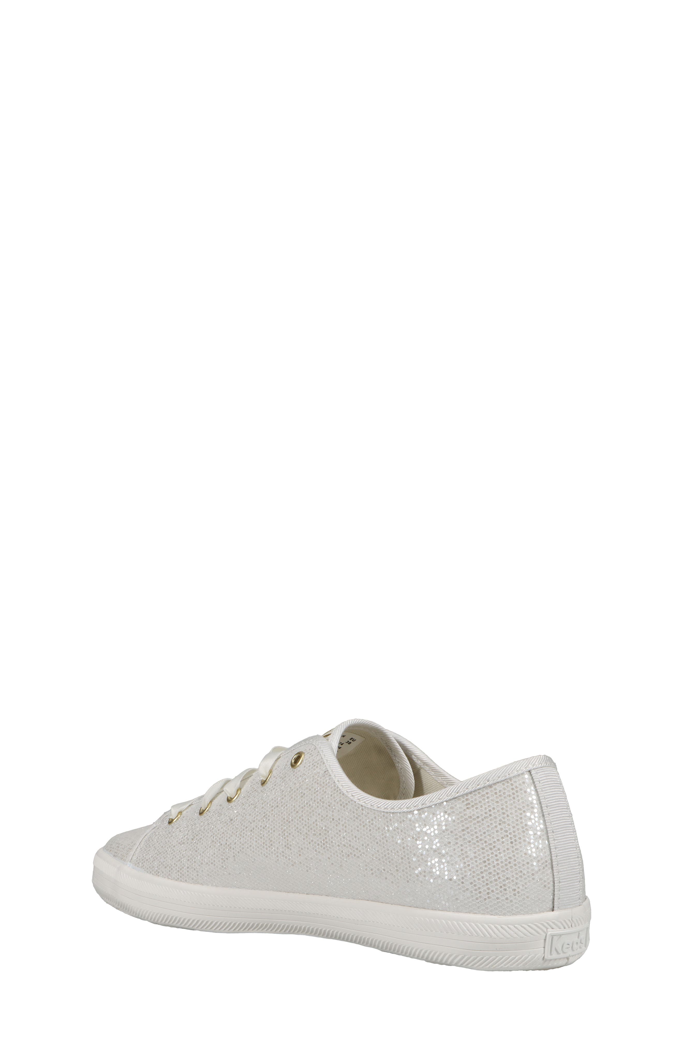 Keds<sup>®</sup> Kids' Kickstart Celebrations Sneaker, Alternate, color, Ivory Sparkle