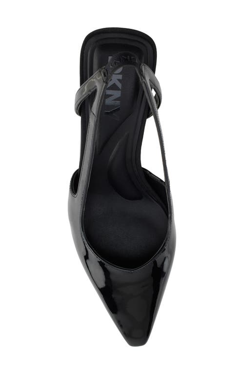 Dkny Carson Pointed Toe Slingback Pump In Black