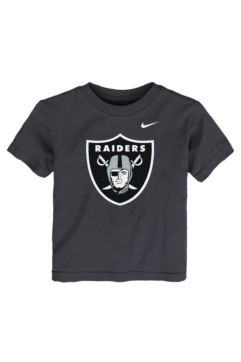 Toddler Nike Black Las Vegas Raiders Logo T-Shirt, Main, color, Black