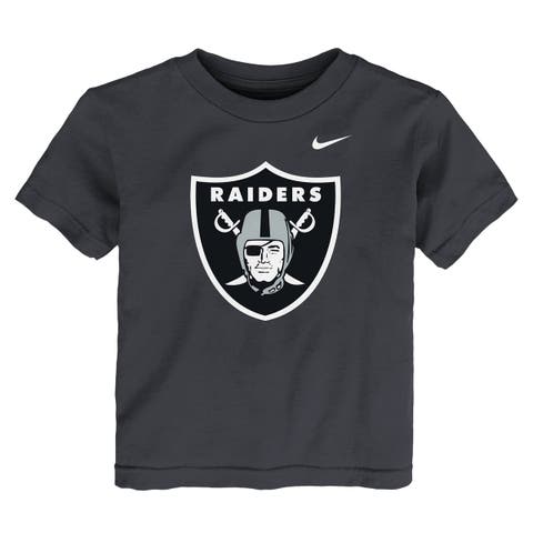 Toddler Nike Black Las Vegas Raiders Logo T-Shirt