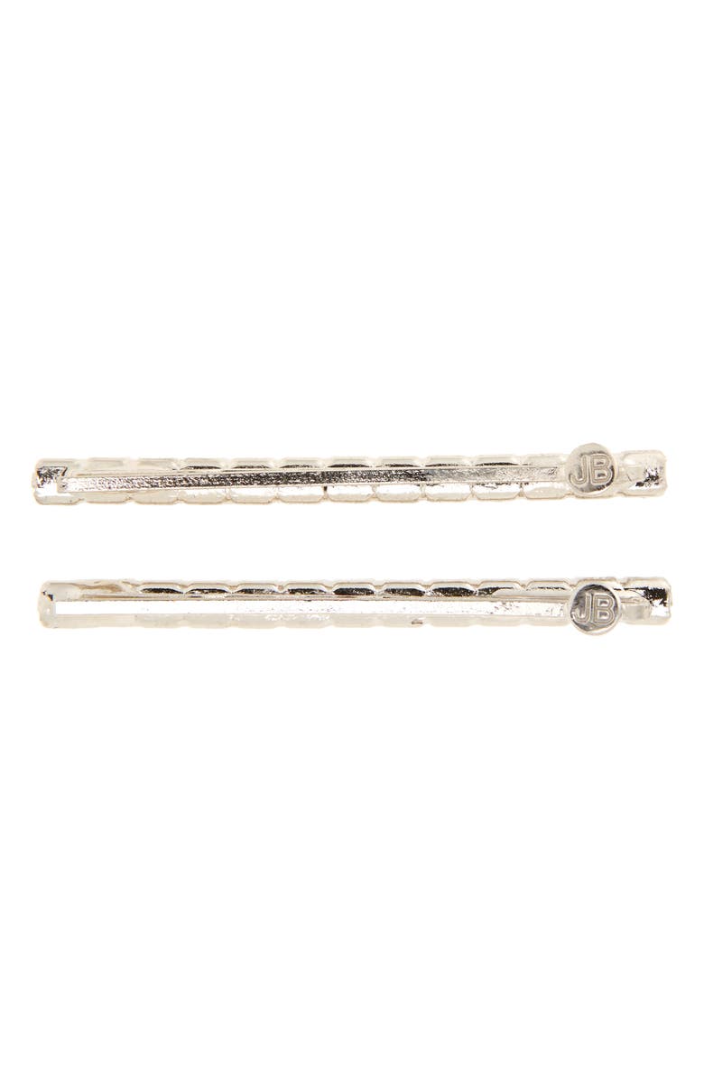 Jennifer Behr Gwen 2-Pack Crystal Bobby Pins, Alternate, color, Crystal
