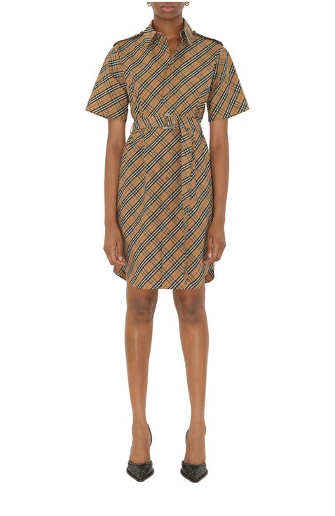 ワンピース Burberry Printed dress 22900160_52946470_600.jpg
