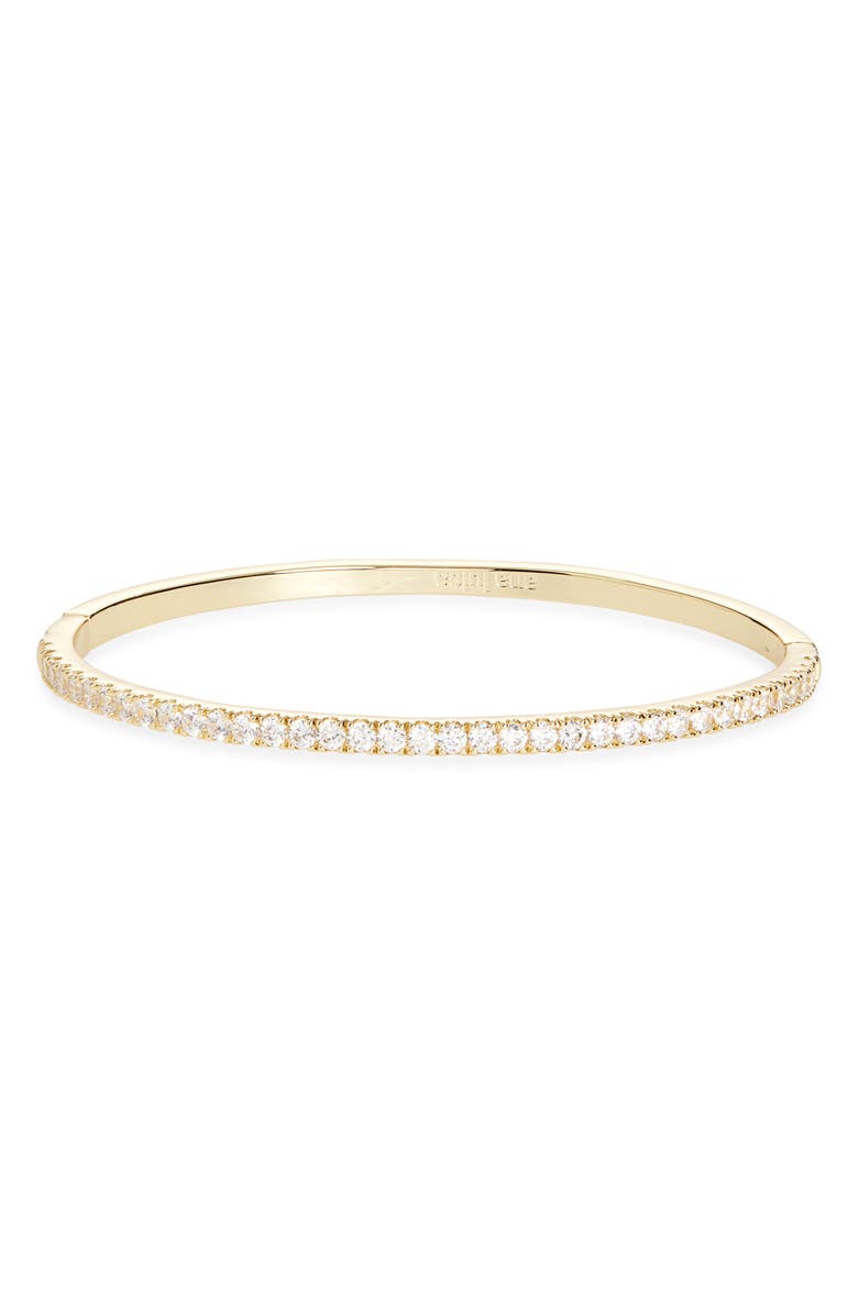 Ana Luisa Juliette Cubic Zirconia Bangle, Main, color, Gold / Clear