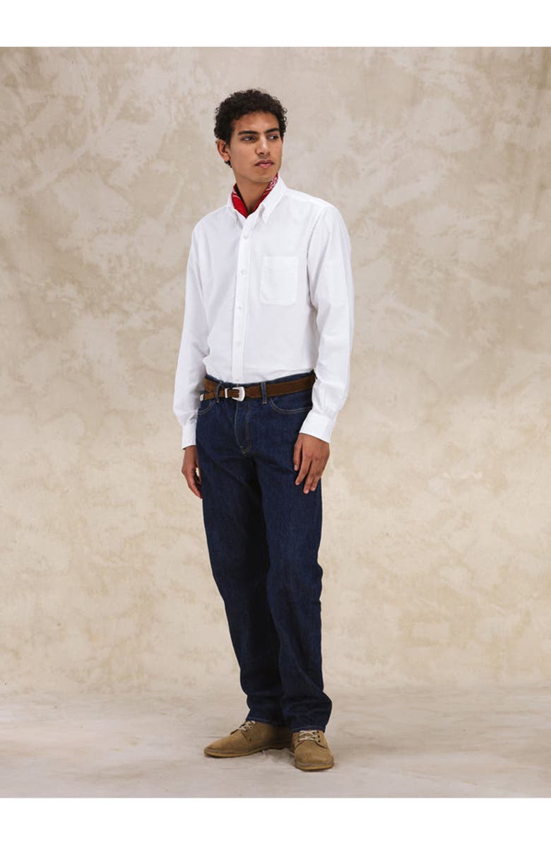 Fortela King Classic Cotton Shirt, Alternate, color, White