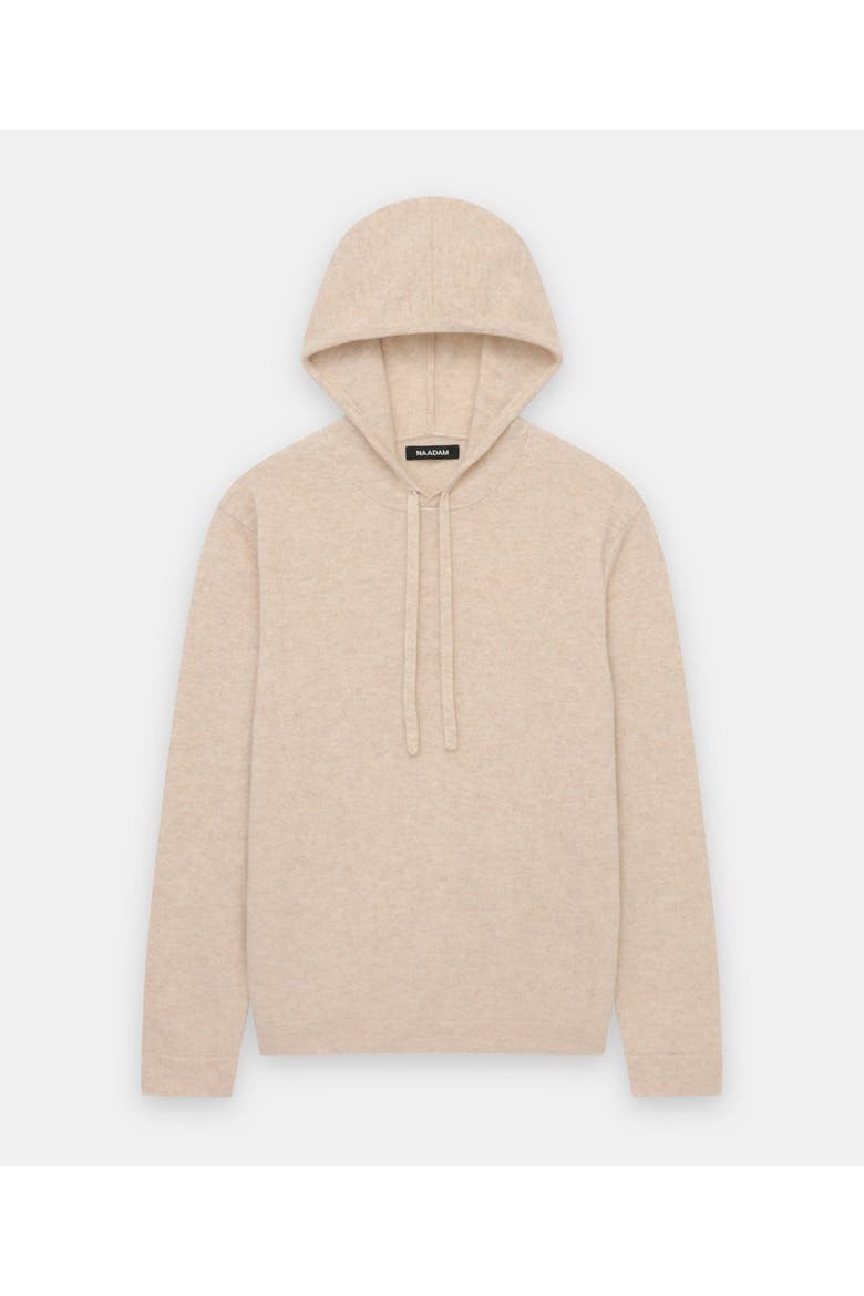 Off-Duty Cashmere Hoodie, Alternate, color, Oatmeal