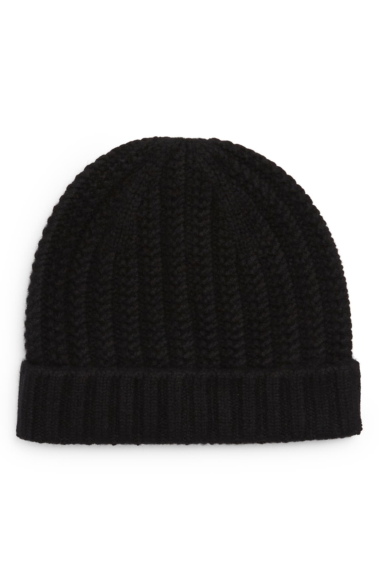 Sofia Cashmere Cable Knit Cashmere Beanie