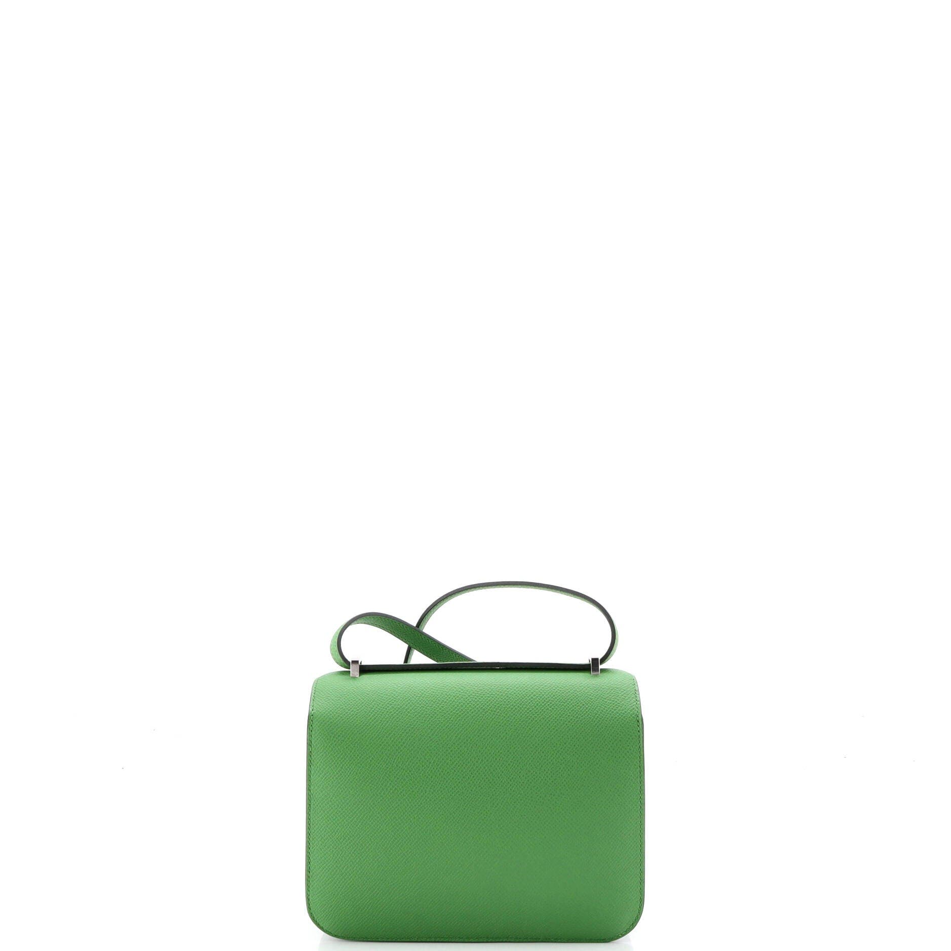 Pre-Owned Hermes Constance NM Bag Epsom 18, Alternate, color, Vert Yucca