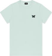 Dalix Butterfly Short Sleeve Classic Cotton Tee