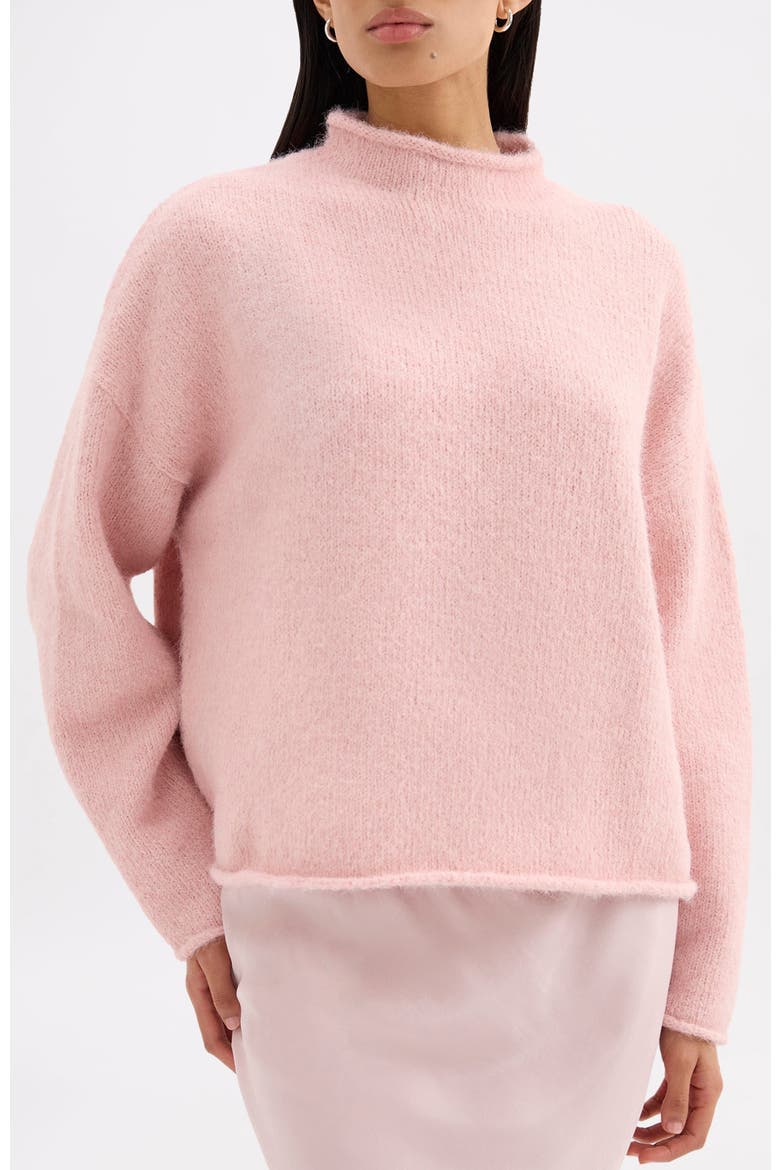 Imara Knit Sweater, Alternate, color, Blush