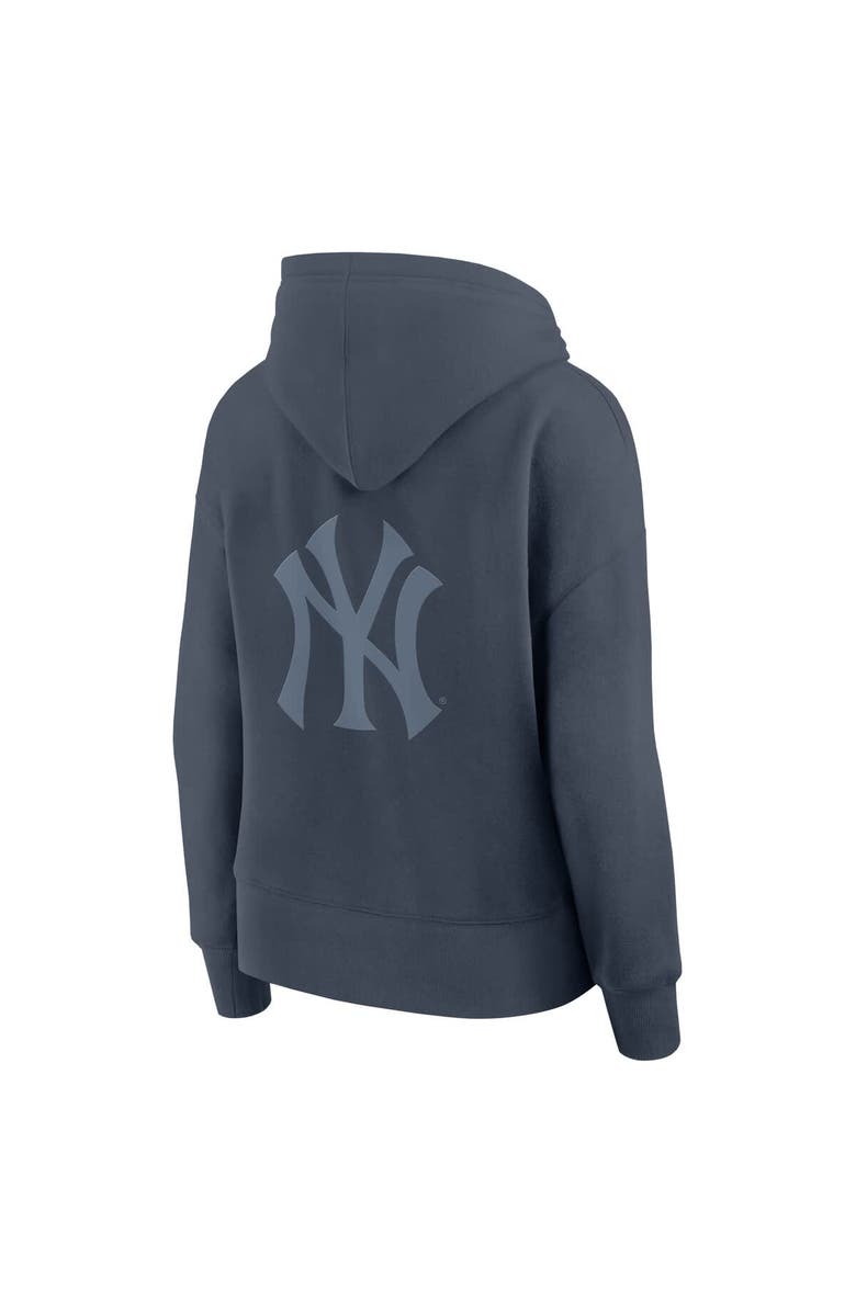 FANATICS Women's Fanatics Blue New York Yankees Elements Future Ground Subtle Tonal Pullover Hoodie, Alternate, color, Blue
