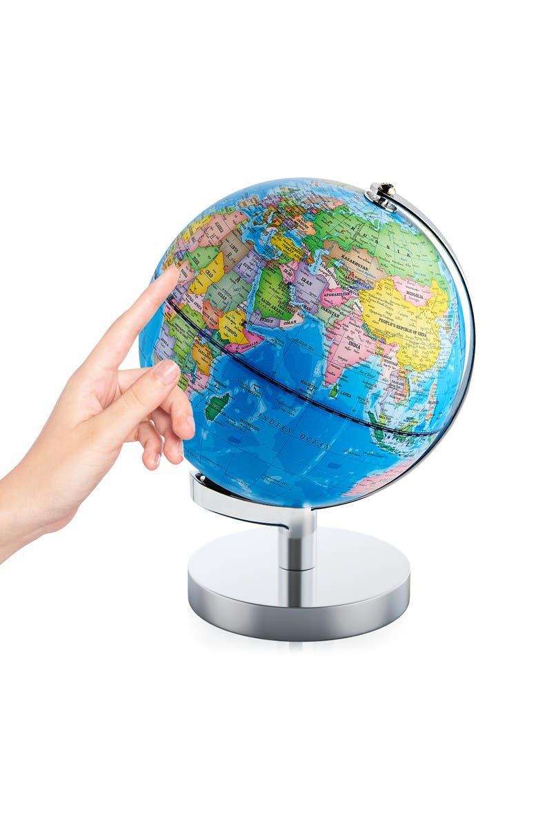 USA Toyz Illuminated Globe for Kids Learning - 7.2 Diameter, Alternate, color, Multi Color